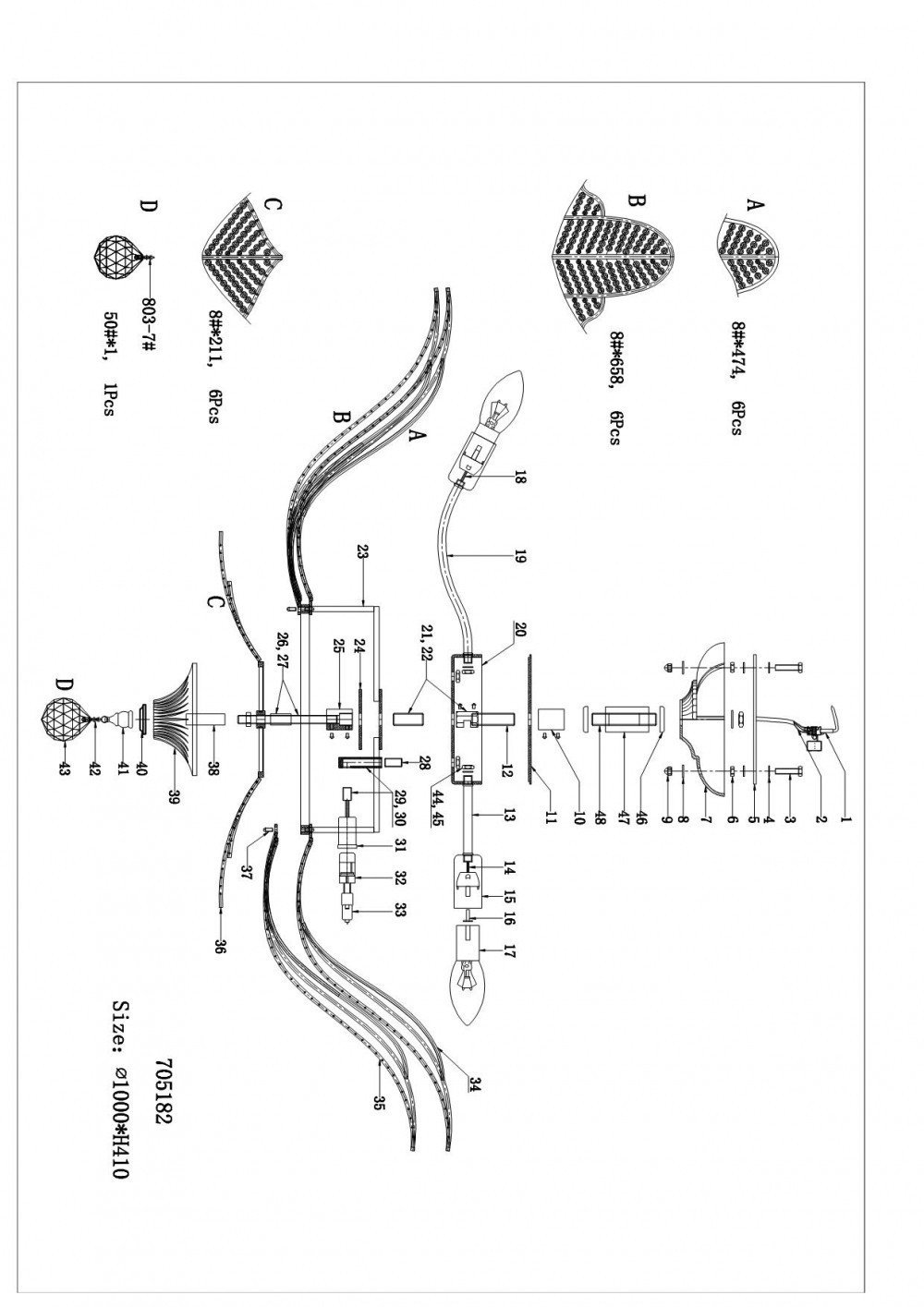 Lightstar (MX200008-12+6) Люстра  RICCIO 12х60W E14+ 6х40W G9 ЗОЛОТО (в комплекте) Lightstar (MX200008-12+6) Люстра  RICCIO 12х60W E14+ 6х40W G9 ЗОЛОТО (в комплекте)